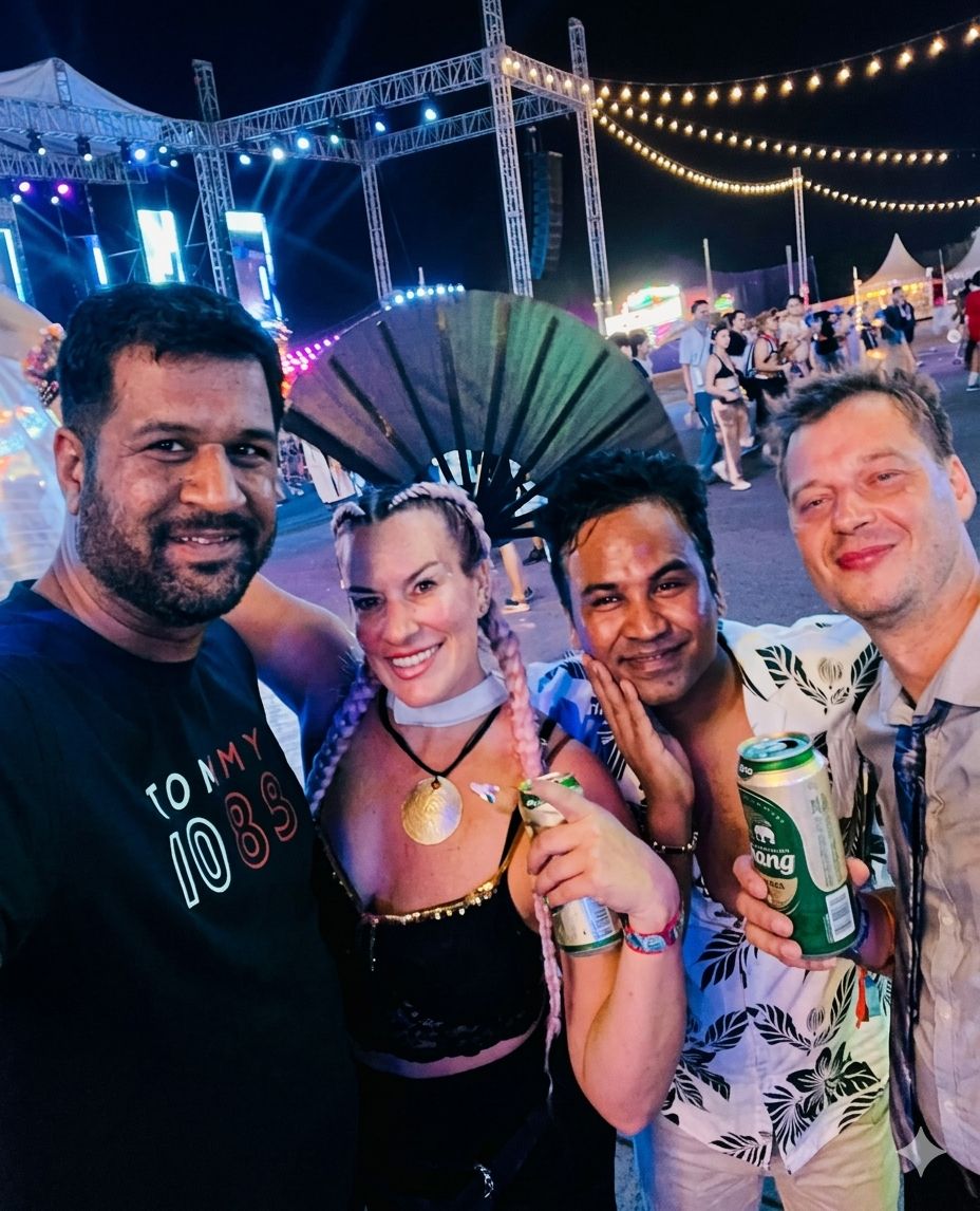 Mark & Vallerie at EDC Phuket 2025